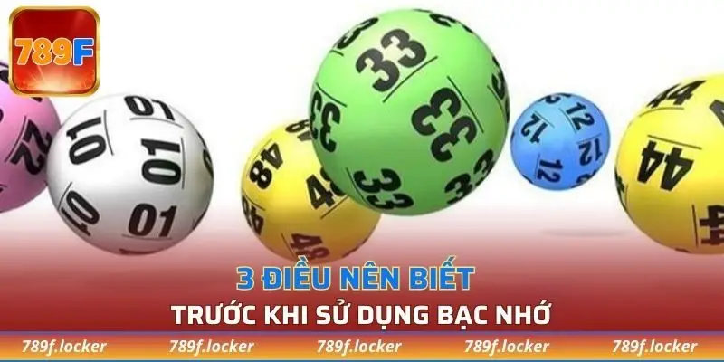 3 điều nên biết trước khi sử dụng bạc nhớ