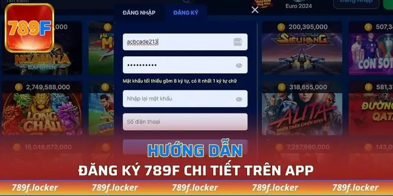 Hướng dẫn chi tiết các bước đăng ký tài khoản trên app