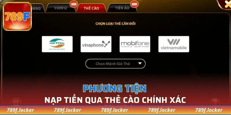 Phương thức giao dịch qua thẻ cào nhanh chóng